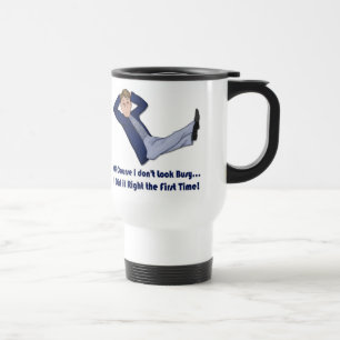 Mug De Voyage Humour de l'homme occupé