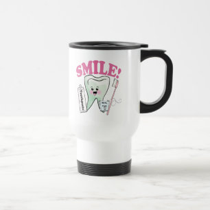 Mug De Voyage Hygiéniste dentaire de dentiste
