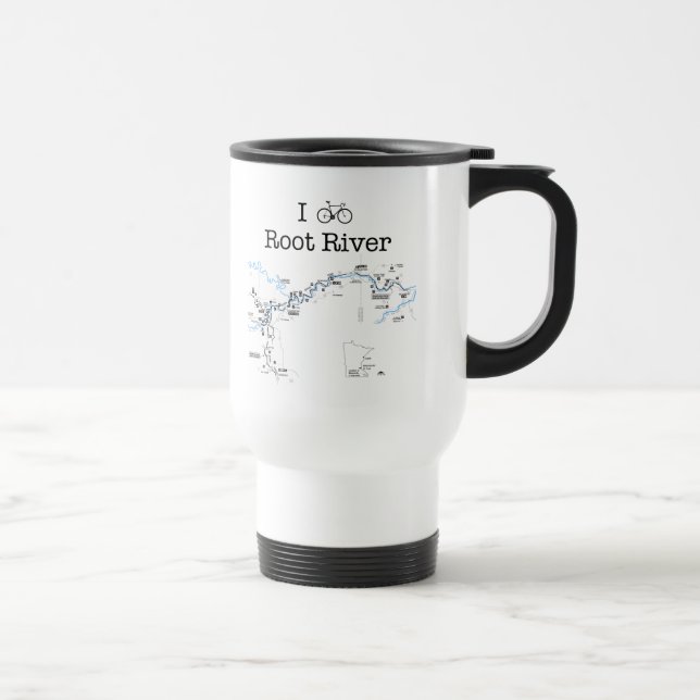 Mug De Voyage I Bike Root River (Droite)