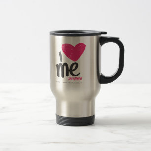 Mug De Voyage I coeur je magenta