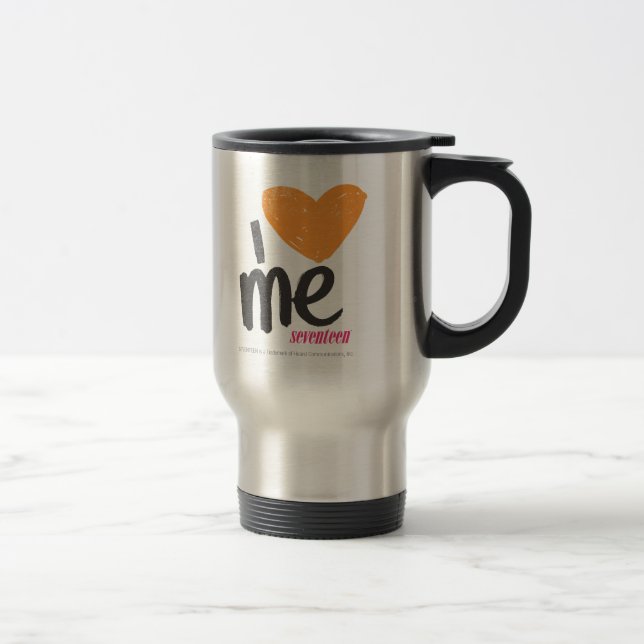Mug De Voyage I coeur j'orange (Droit)