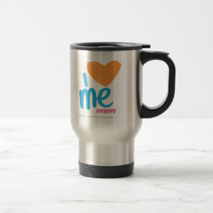 Mug De Voyage I coeur j'orange/Aqua