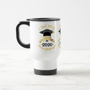 Mug De Voyage I Do It Class of 2020 Personnaliser le changement 