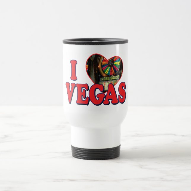 Mug De Voyage I Heart Vegas (Centre)