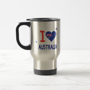 Mug De Voyage "I LOVE AUSTRALIA" Australia Day 26 janvier