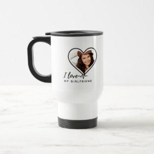 Mug De Voyage I Love My Girlfriend DON PHOTO Personnalisé