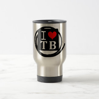 Mug De Voyage I LOVE TB Frost Glass (1 Color)