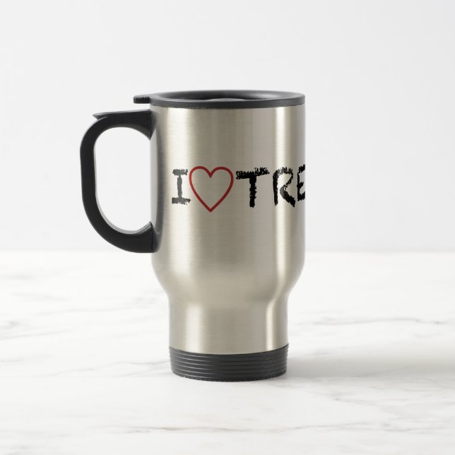 Mug De Voyage I Love Trekking (Gauche)