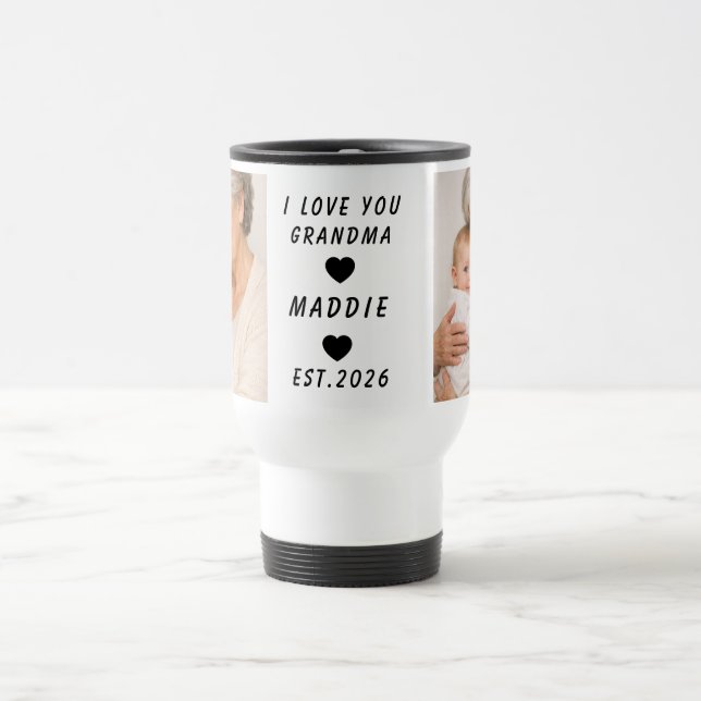 Mug De Voyage I Love You Grandma | Grandparents Day (Centre)