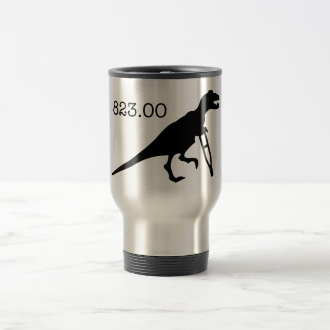 Mug De Voyage ICD-9 code 823,00 - dinosaure blessé (Centre)