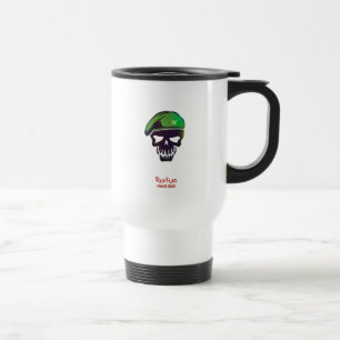 Mug De Voyage Icône de tête de drapeau du peloton   Rick de