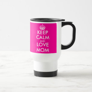 Mug De Voyage Idée cadeau de la fête des mères   Pink Keep Ca