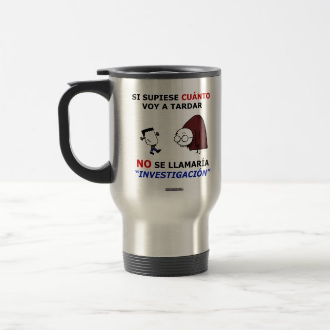 Mug De Voyage Il effiloche mixte des estimations (Gauche)