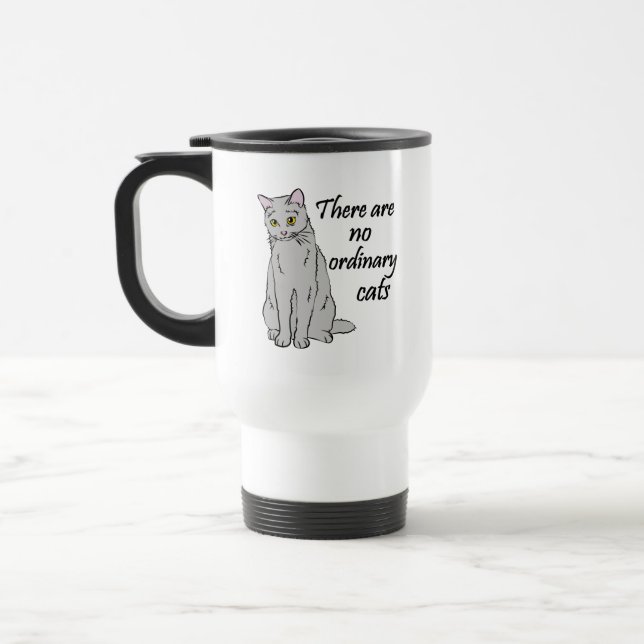 Mug De Voyage Il N'Y A Pas De Chats Ordinaires (Gauche)
