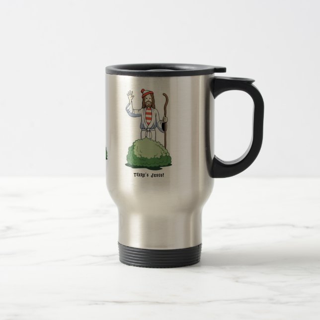 Mug De Voyage Il y a Jésus ! (Droit)