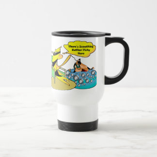 Mug De Voyage Il y a quelque chose plutôt de poisson ici