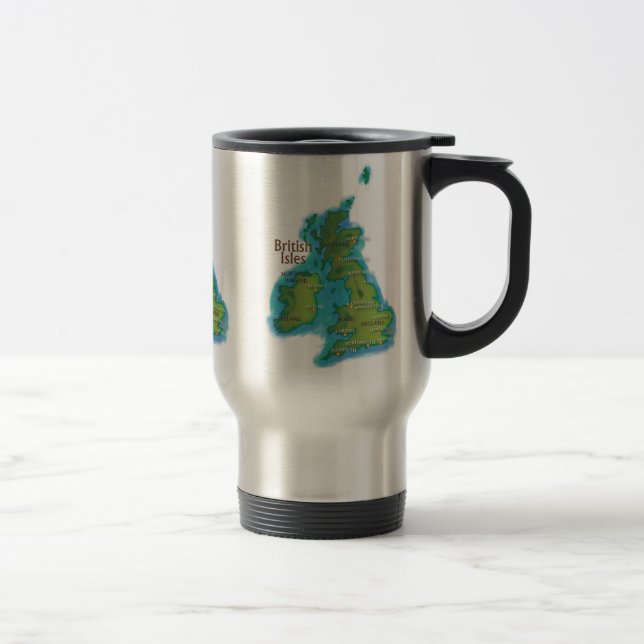 Mug De Voyage Île britannique (Droit)