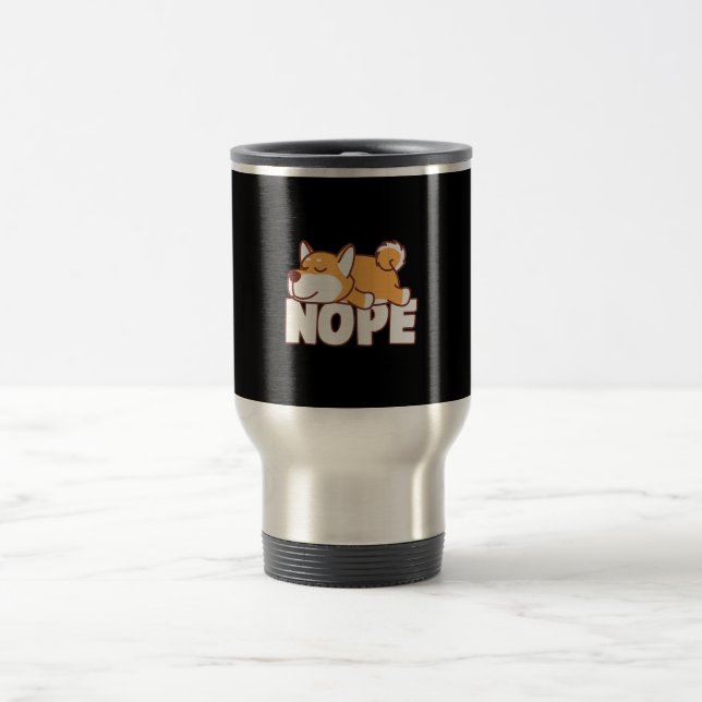 Mug De Voyage Île de Raring | funny nope lapet vend (Centre)