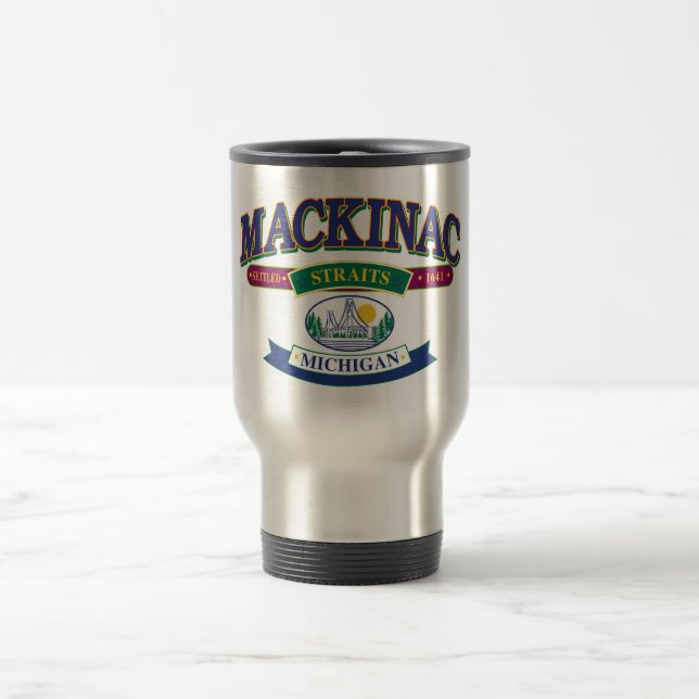 Mug De Voyage Île Mackinac, Mackinac, (Centre)