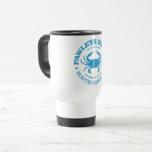 Mug De Voyage Île Pawleys (crabe)