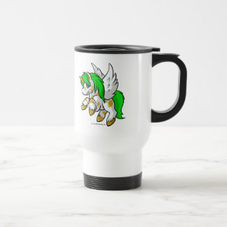 Mug De Voyage Île volant Uni au-dessus de l'île de mystère
