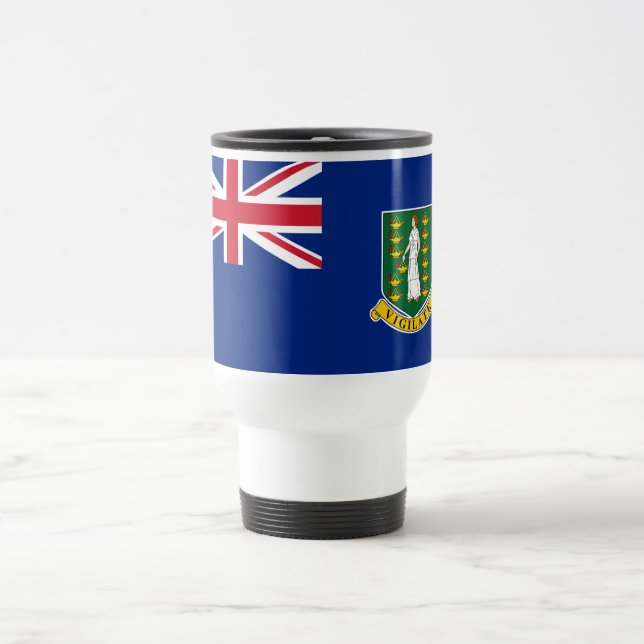 Mug De Voyage Îles Vierges britanniques (Centre)