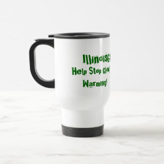 Mug De Voyage IllinoisGoGreen.org, changent votre pensée ! ,