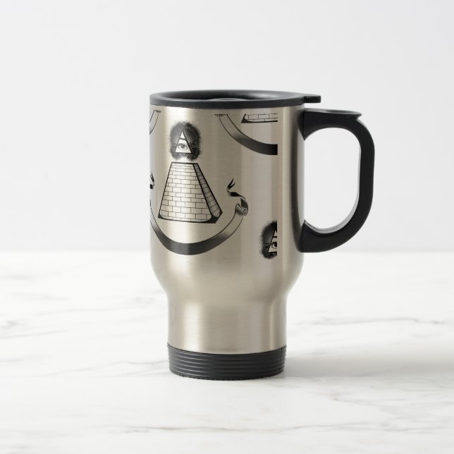 Mug De Voyage illuminati (Droit)