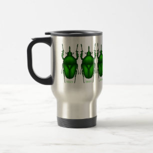 Mug De Voyage Illustration de bug Mecynorhina torquata