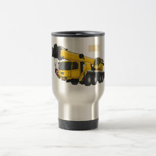 Mug De Voyage Illustration de camion de grue