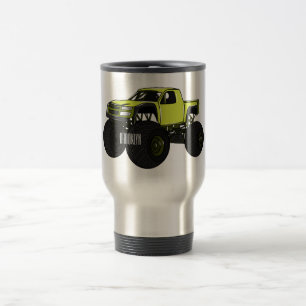 Mug De Voyage Illustration de camion monstre