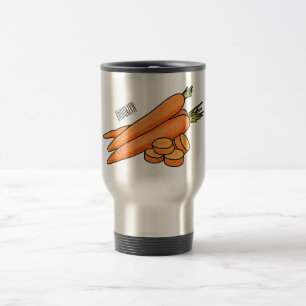 Mug De Voyage Illustration de carotte
