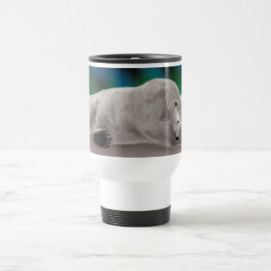 Mug De Voyage Illustration de la nature arctique de l'ours polai