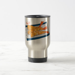 Mug De Voyage Illustration de la tempura crevette
