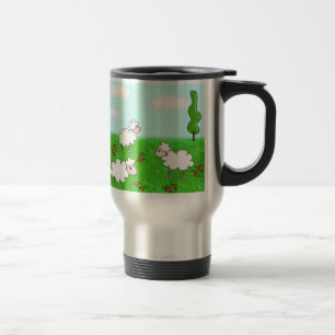 Mug De Voyage Illustration de moutons mignons pour enfants
