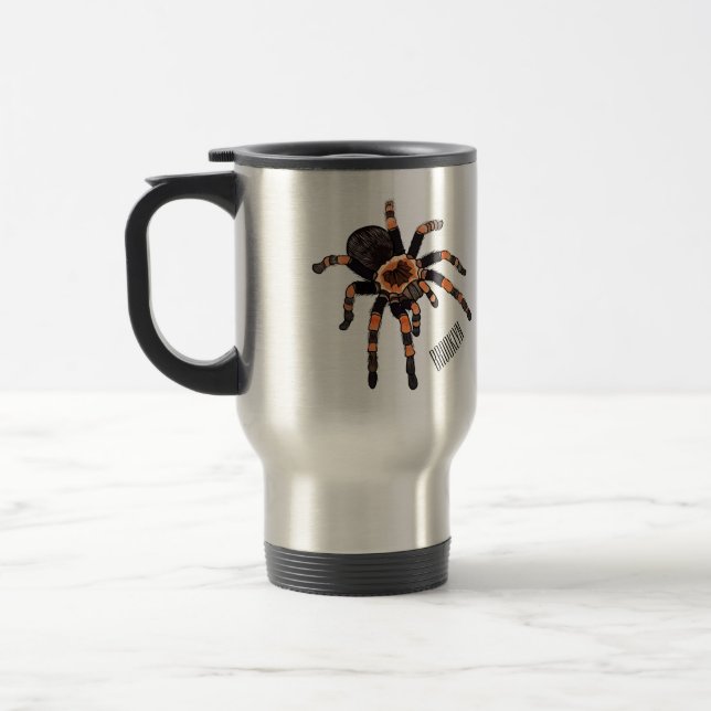 Mug De Voyage Illustration de Tarantula (Gauche)