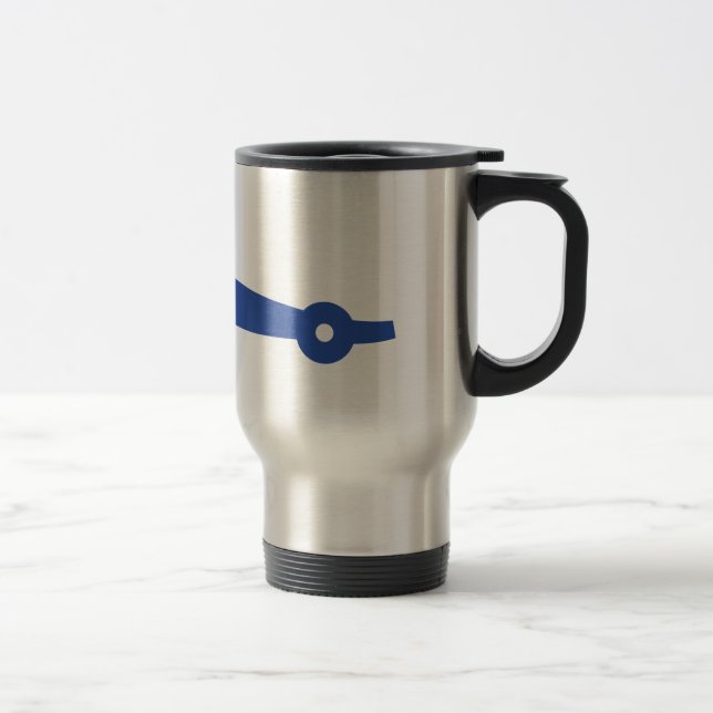 Mug De Voyage Illustration de voiture de course imprimée sur des (Droit)