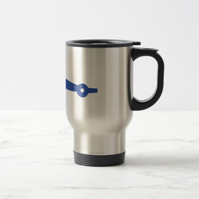 Mug De Voyage Illustration de voiture de course imprimée sur des (Droit)