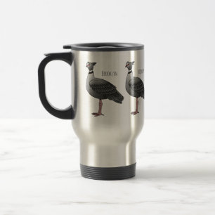 Mug De Voyage Illustration d'oiseau du crieur du sud