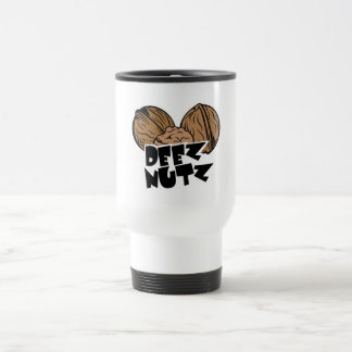 Mug De Voyage Illustration drôle de Deez Nutz