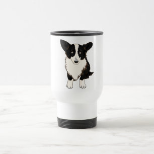 Mug De Voyage Illustration se reposante de corgi de Gallois de