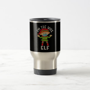 Mug De Voyage Im La Femme Elf Drôle cadeau de Noël