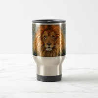 Image d'art de peinture de photographie de lion