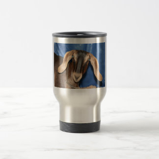 Mug De Voyage Image observée effrayante de tête d'enfant de