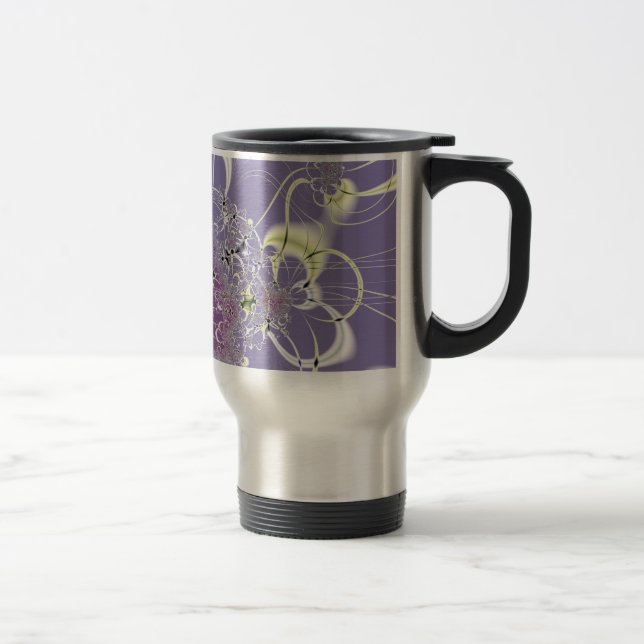 Mug De Voyage Imaginaire pourpre (Droit)