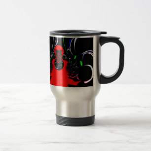 Mug De Voyage Impression d'art fluide Kaleidoscope