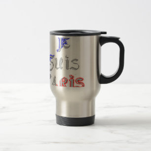 Mug De Voyage Impression d'art Je Suis Paris