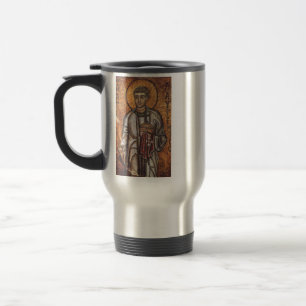 Mug De Voyage Impression d'art mosaïque orthodoxe Saint-Laurent