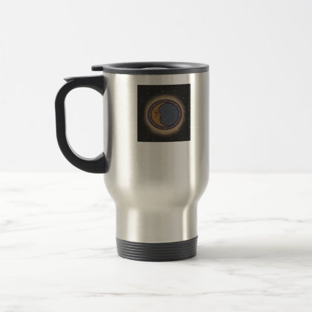 Mug De Voyage Imprimer Whimsigoth Moon (Gauche)