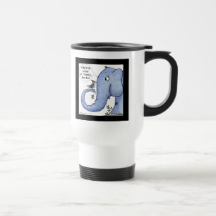 Mug De Voyage Incompréhension des éléphants et des pics